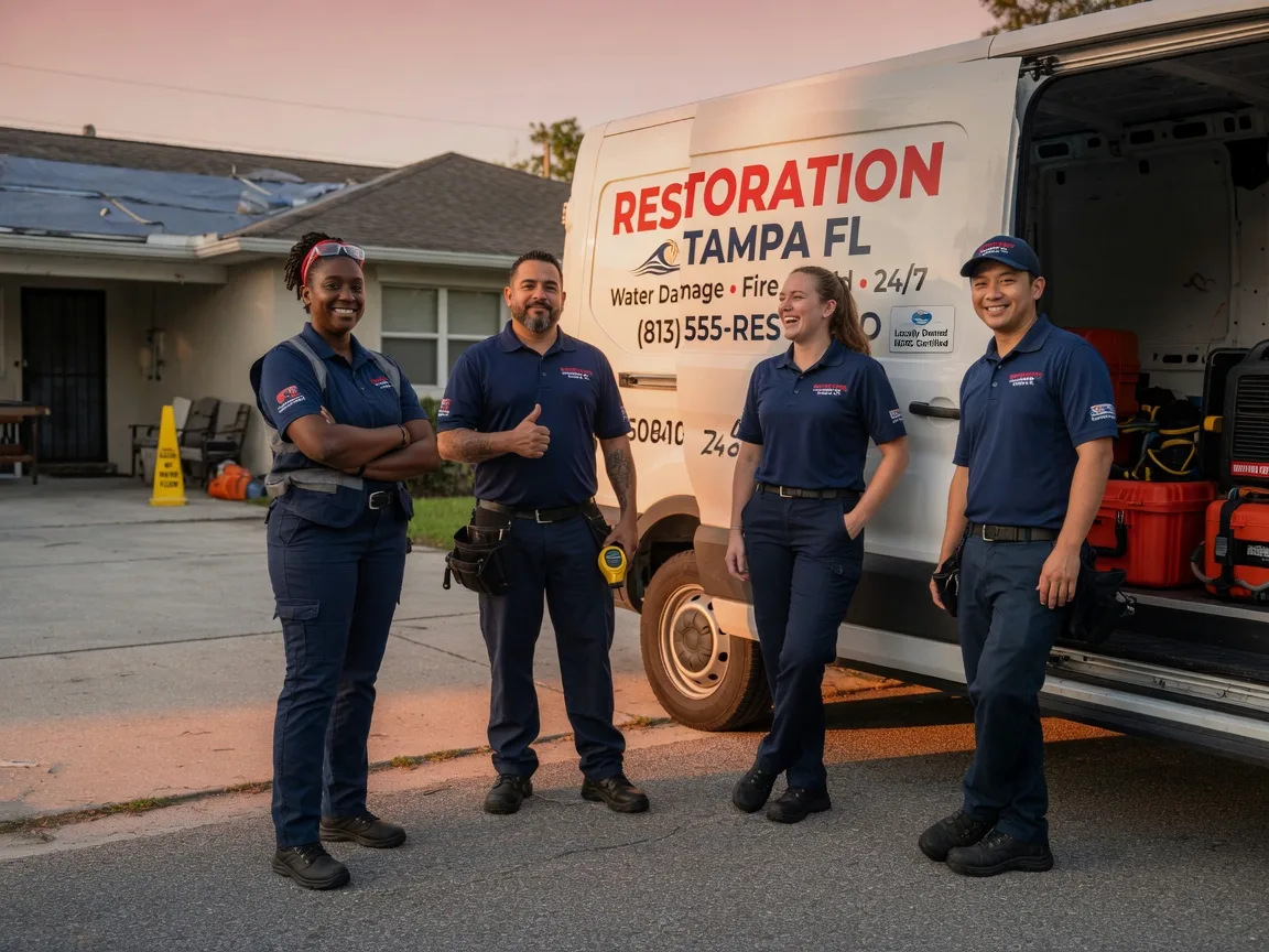 Water Damage Restoration company in Tescott, KS